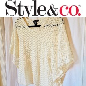 Stylish Poncho Blouse